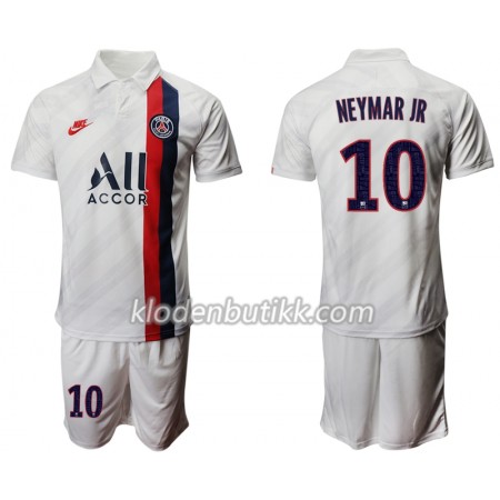 Paris Saint-Germain NEYMAR JR 100 Barn Tredjedraktsett 2019-2020 Kortermet (+ Korte bukser)